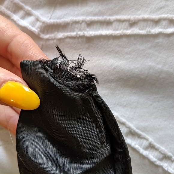 Black Moda International Pea Coat - Picture 4 of 5